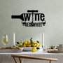 Wallity Accesorio Decorativo de Pared de Metal Negro